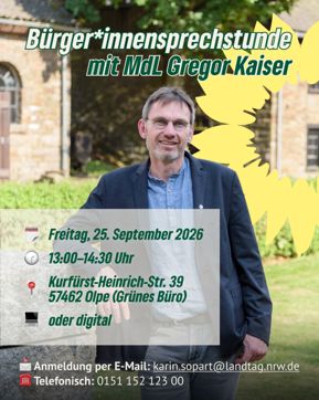 Bürger*innensprechstunde