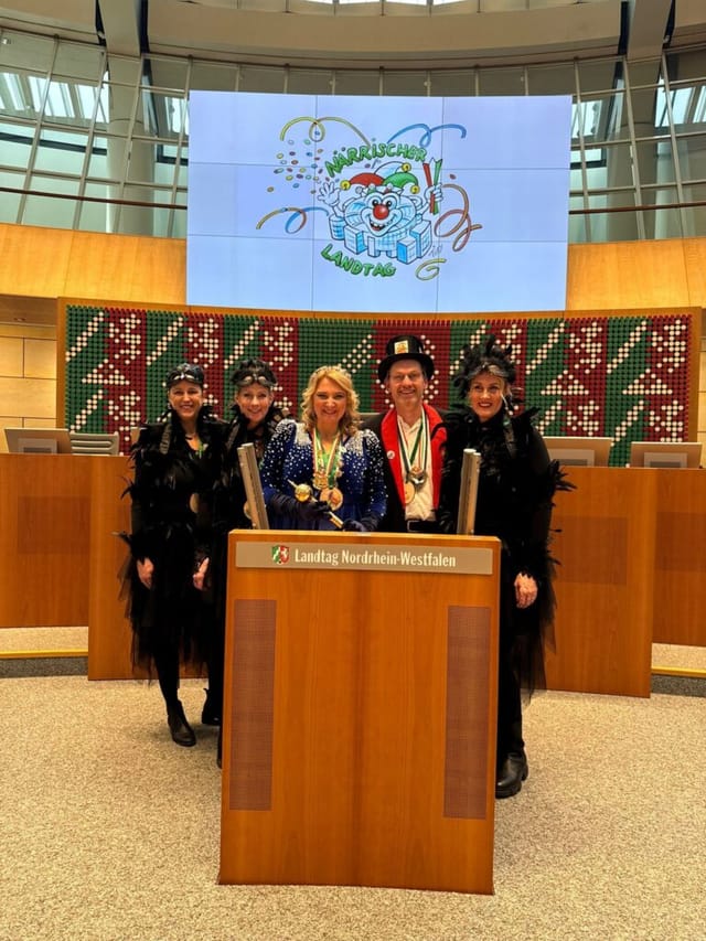 Närrischer Landtag mit Besuch aus Elspe