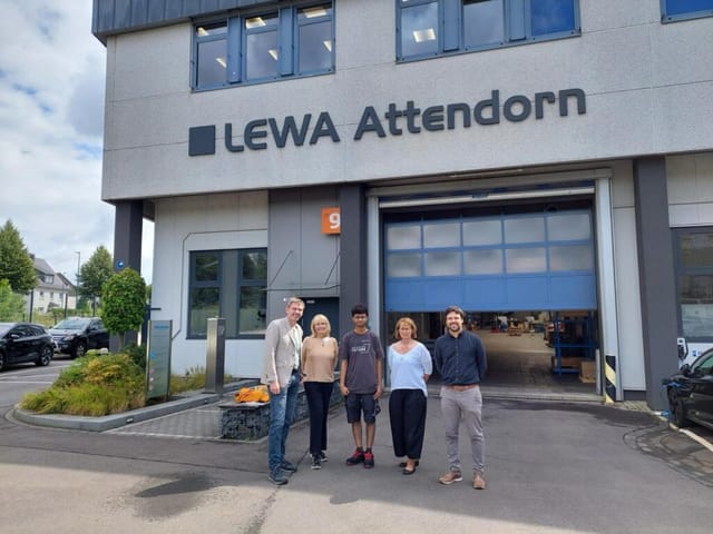 Besuch bei der LEWA Attendorn: Fachkräfte von morgen gewinnen