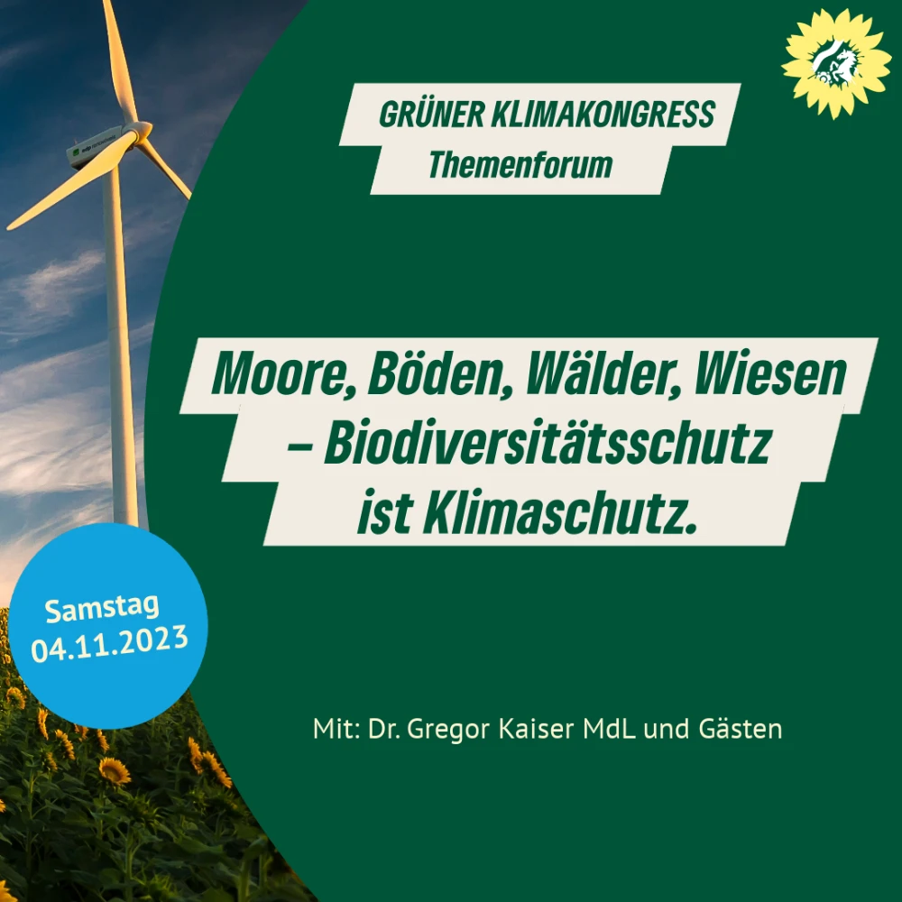 Themenforum Klimakongress Gregor Kaiser
