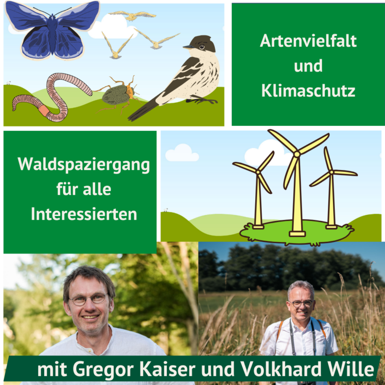 Windenergie und Artenschutz mit Dr. Volkhard Wille